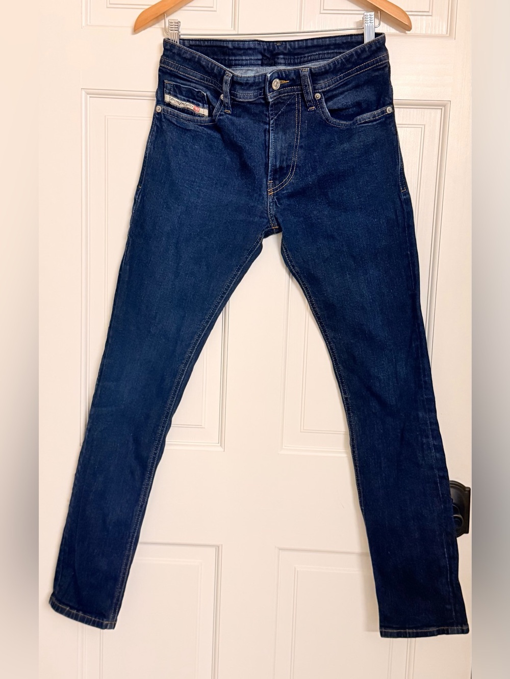 Diesel women’s Skinny Jeans in Dark Blue Indigo